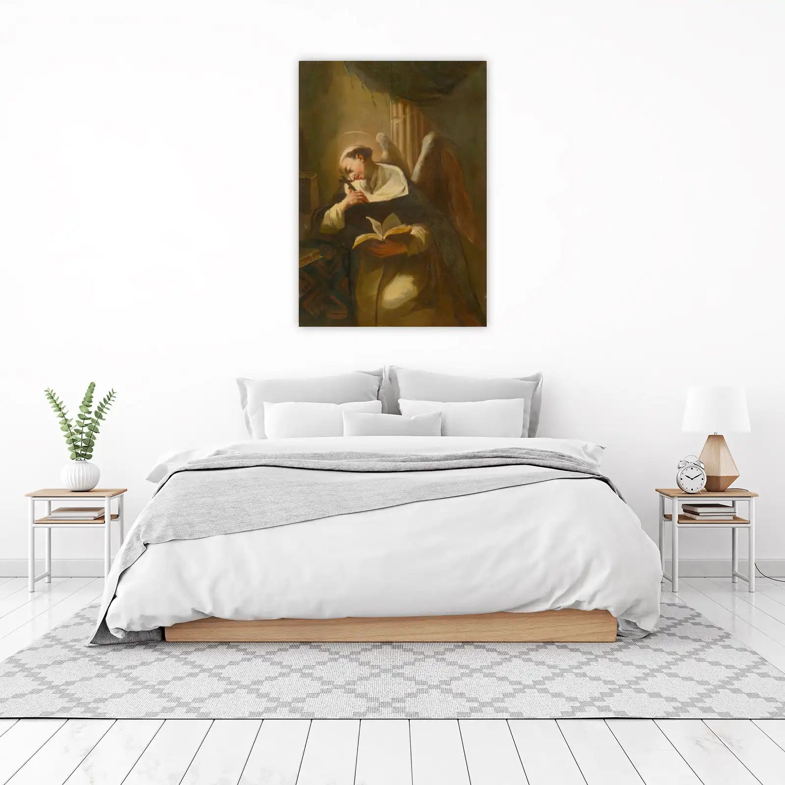 Angelic Devotion: Religious Saint Wall Art