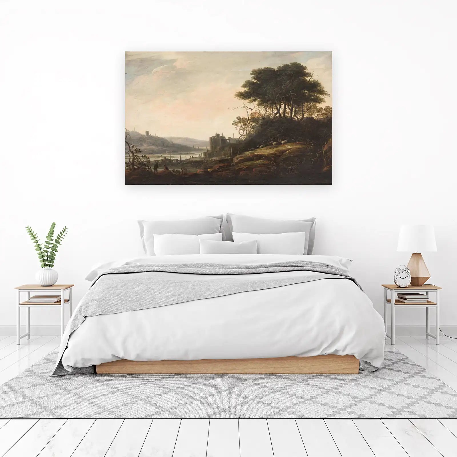 Classical Landscape with Ruins Wall Art