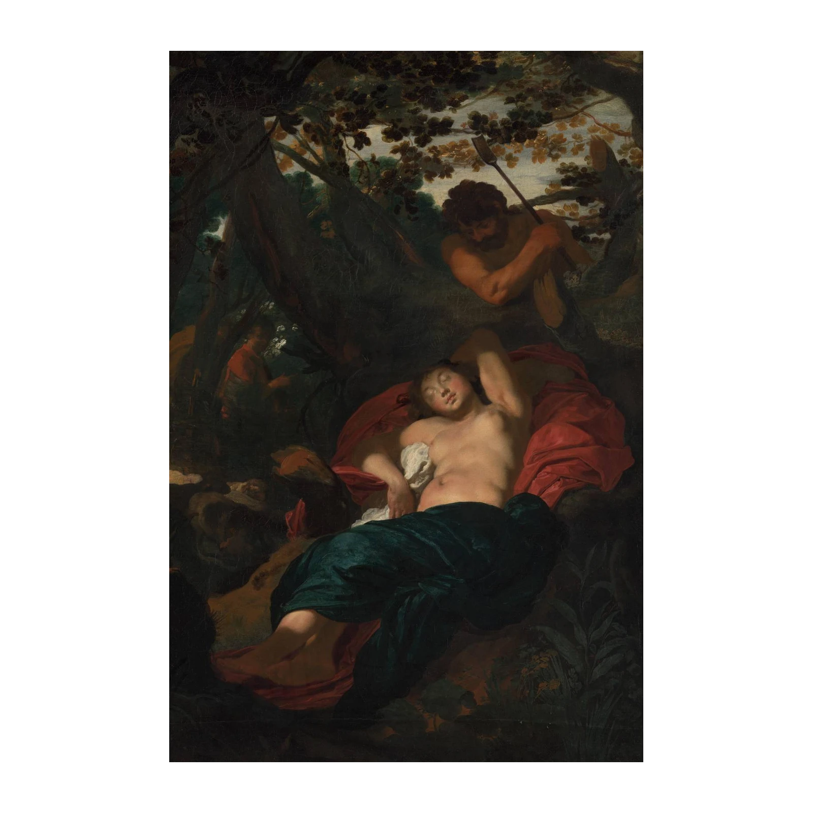 Mythological Scene of Repose Wall Art