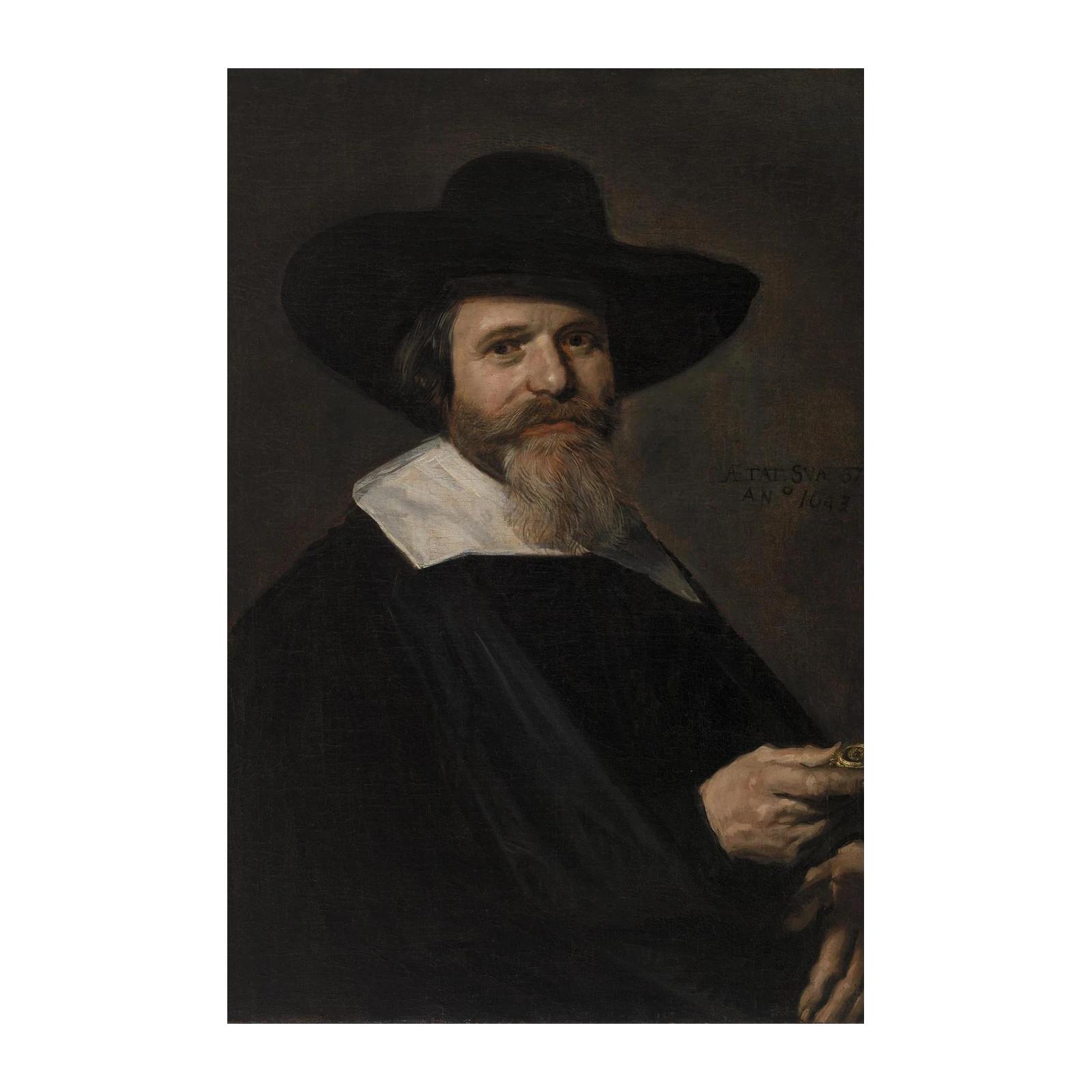 Gentleman Portrait with Pocket Watch Wall Art