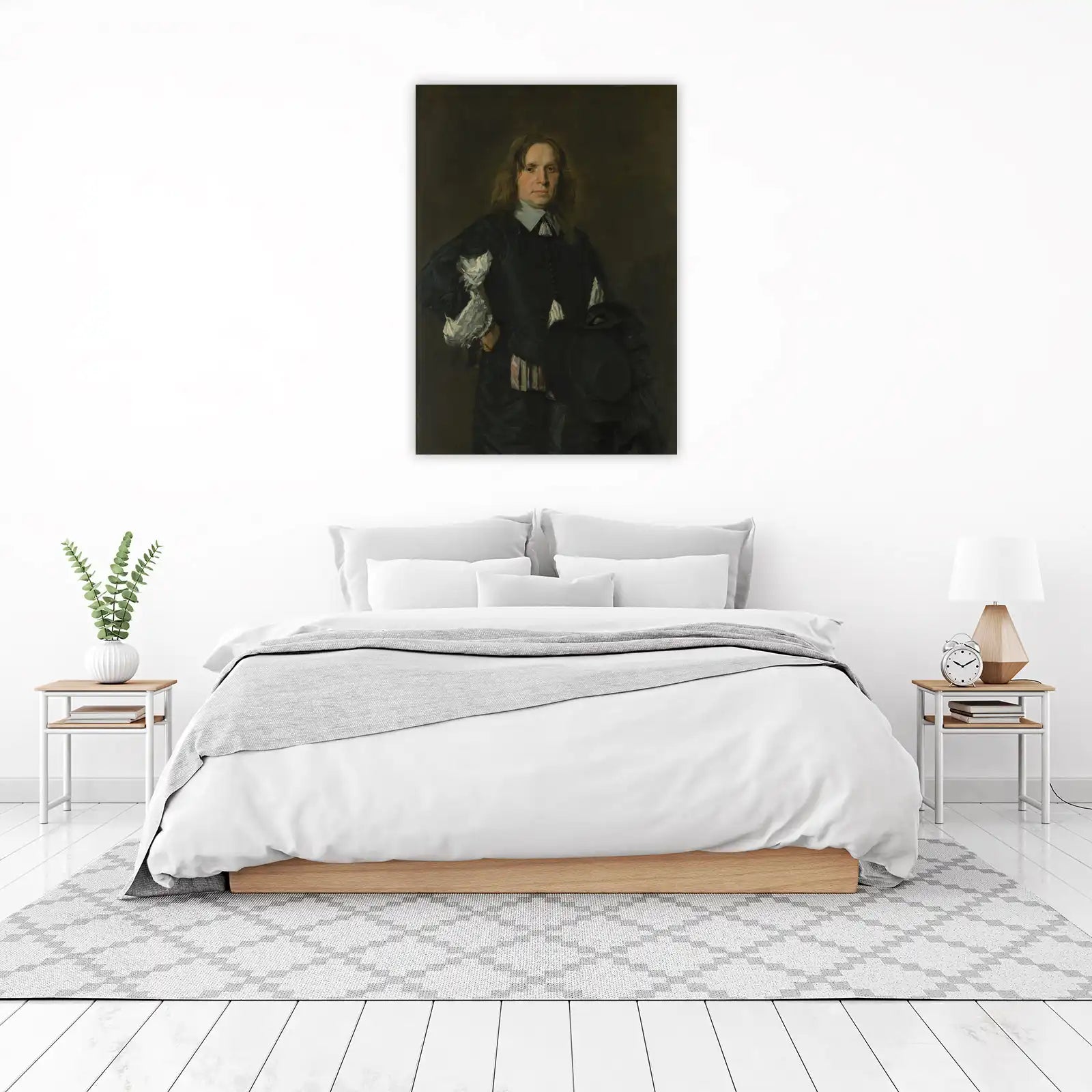 Elegant 17th Century Portrait Wall Art