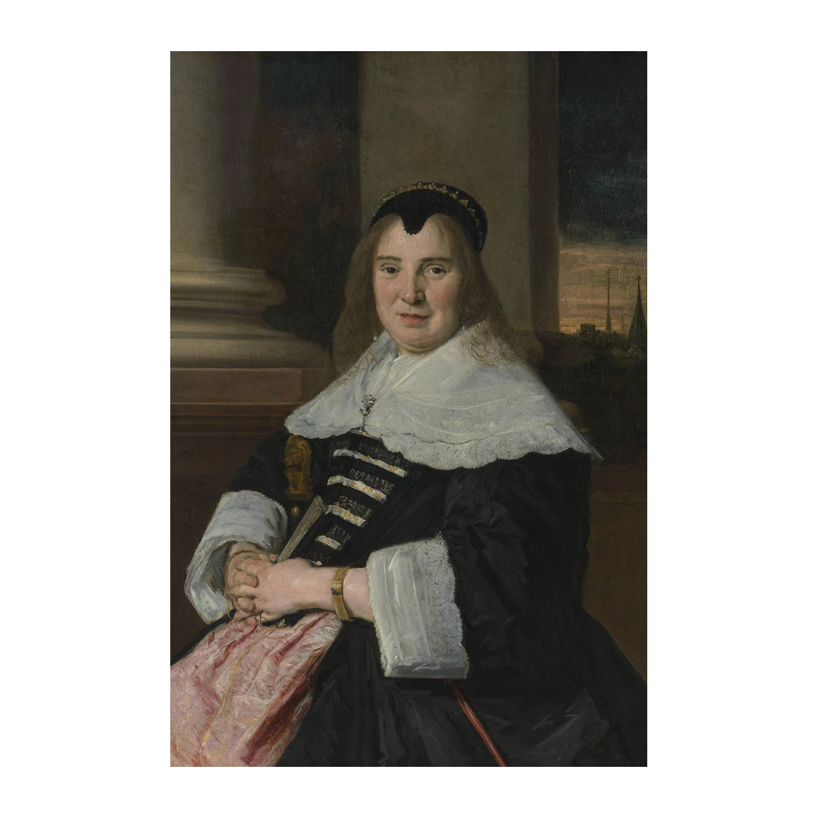 17th Century Portrait Lady Wall Art