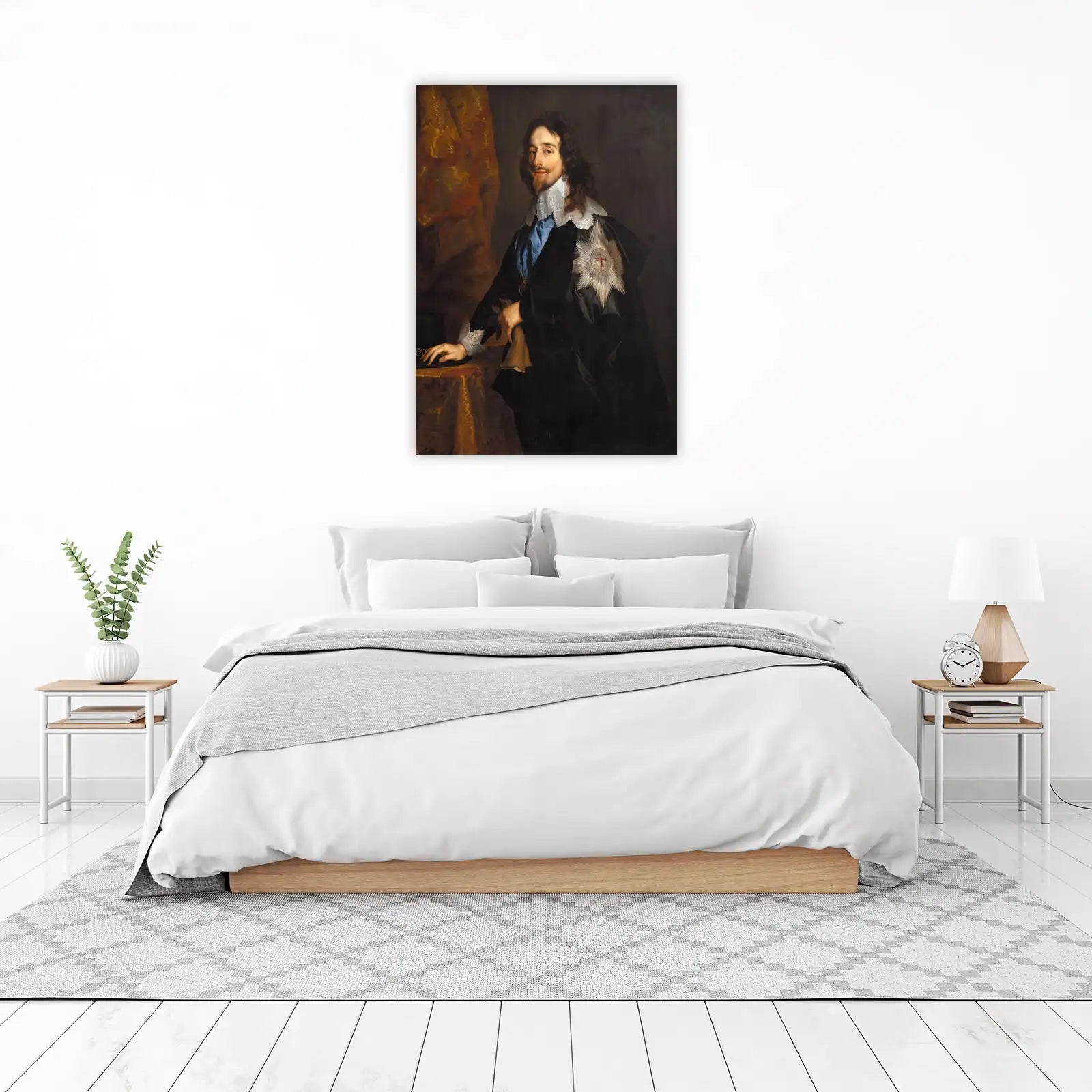 Royal Portrait King Charles I Baroque Wall Art
