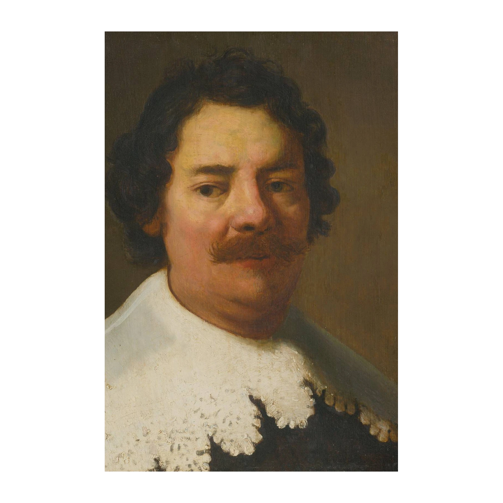 Classic Gentleman Portrait Wall Art