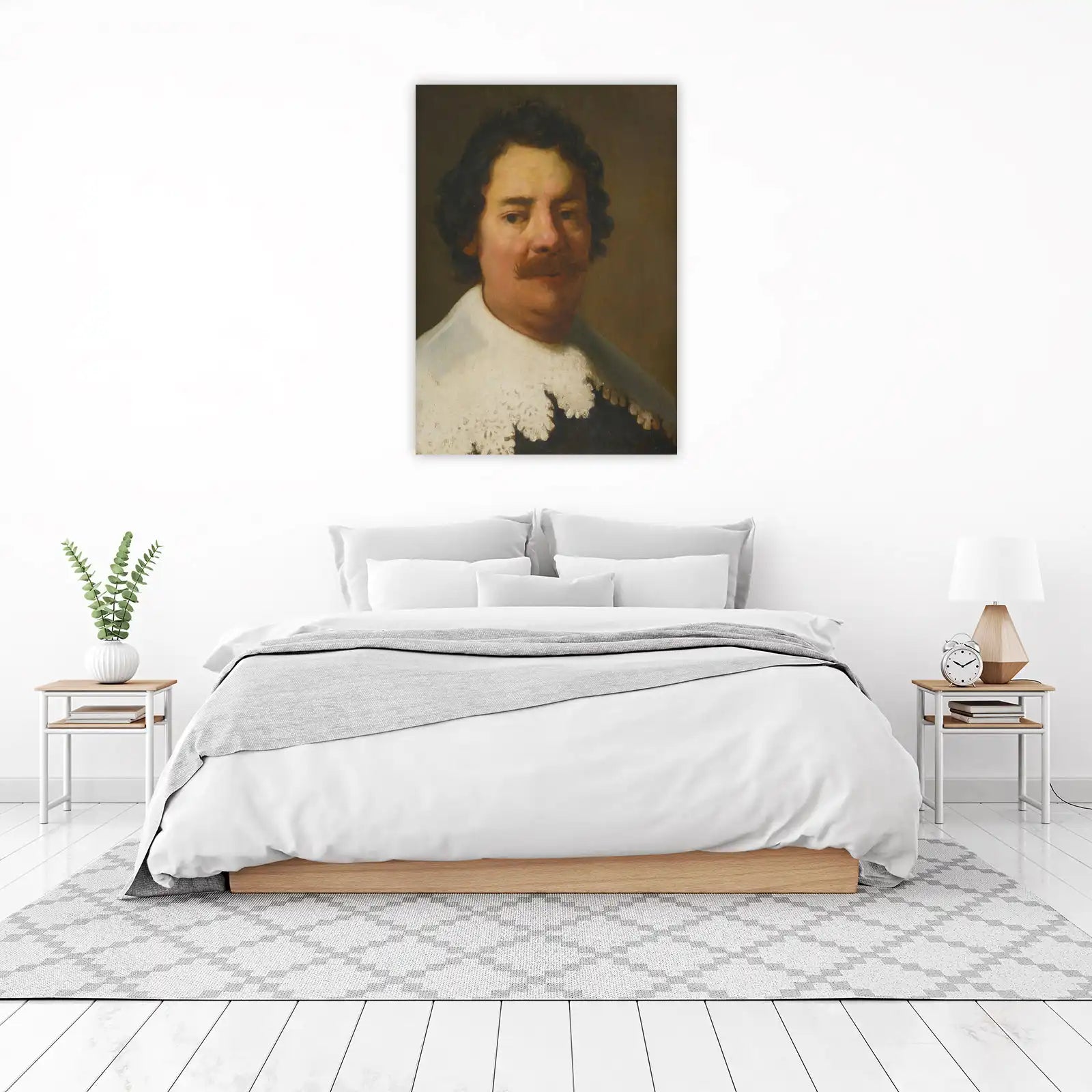 Classic Gentleman Portrait Wall Art
