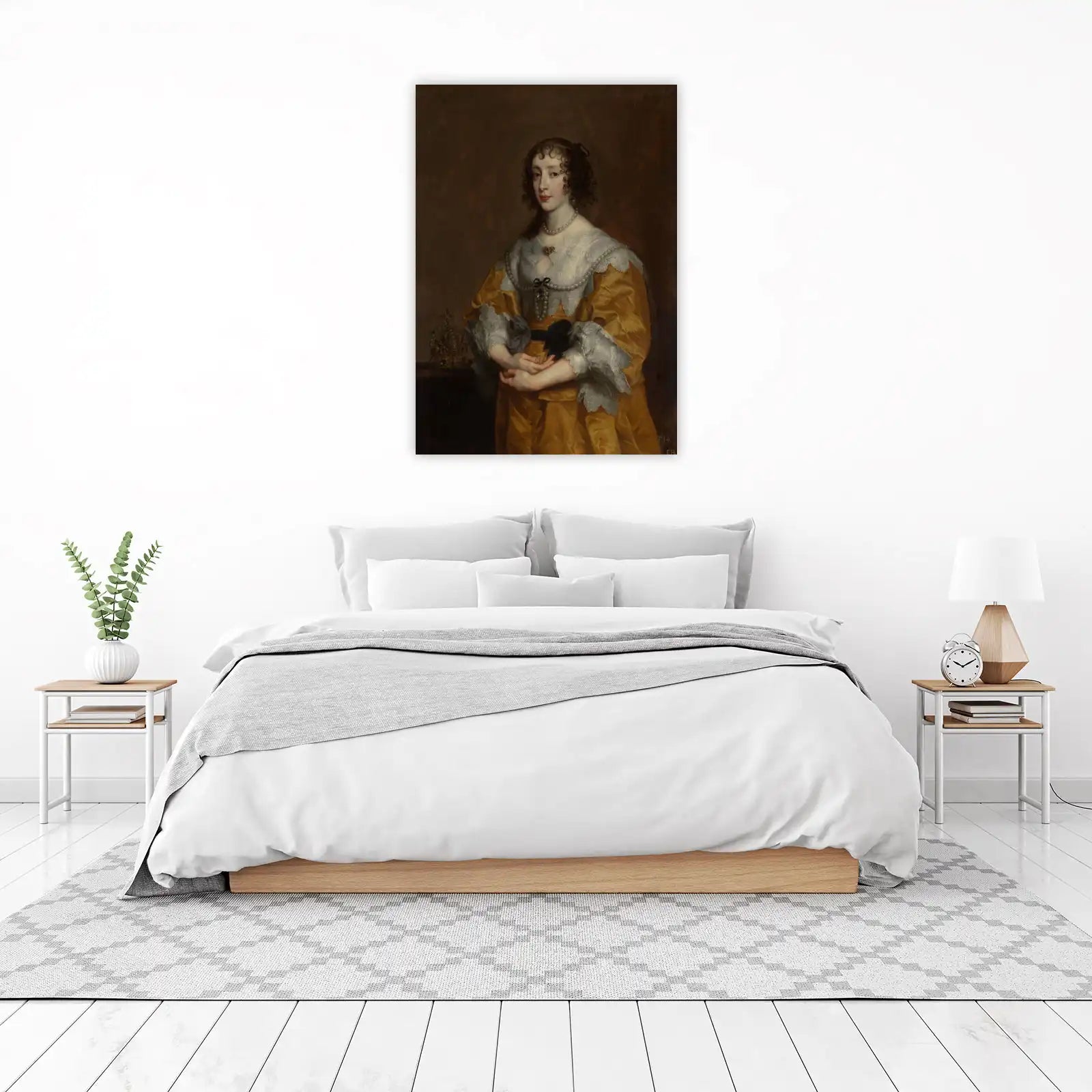 Elegant Lady Portrait Wall Art