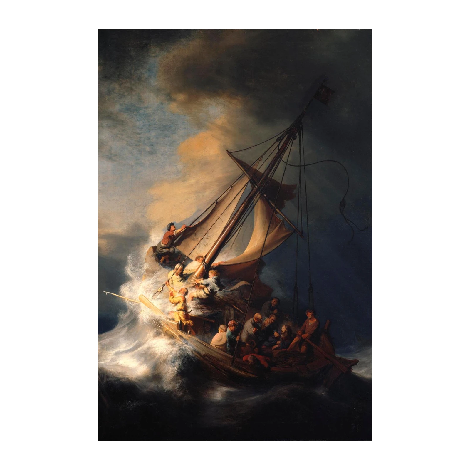 The Storm on the Sea of Galilee Wall Art