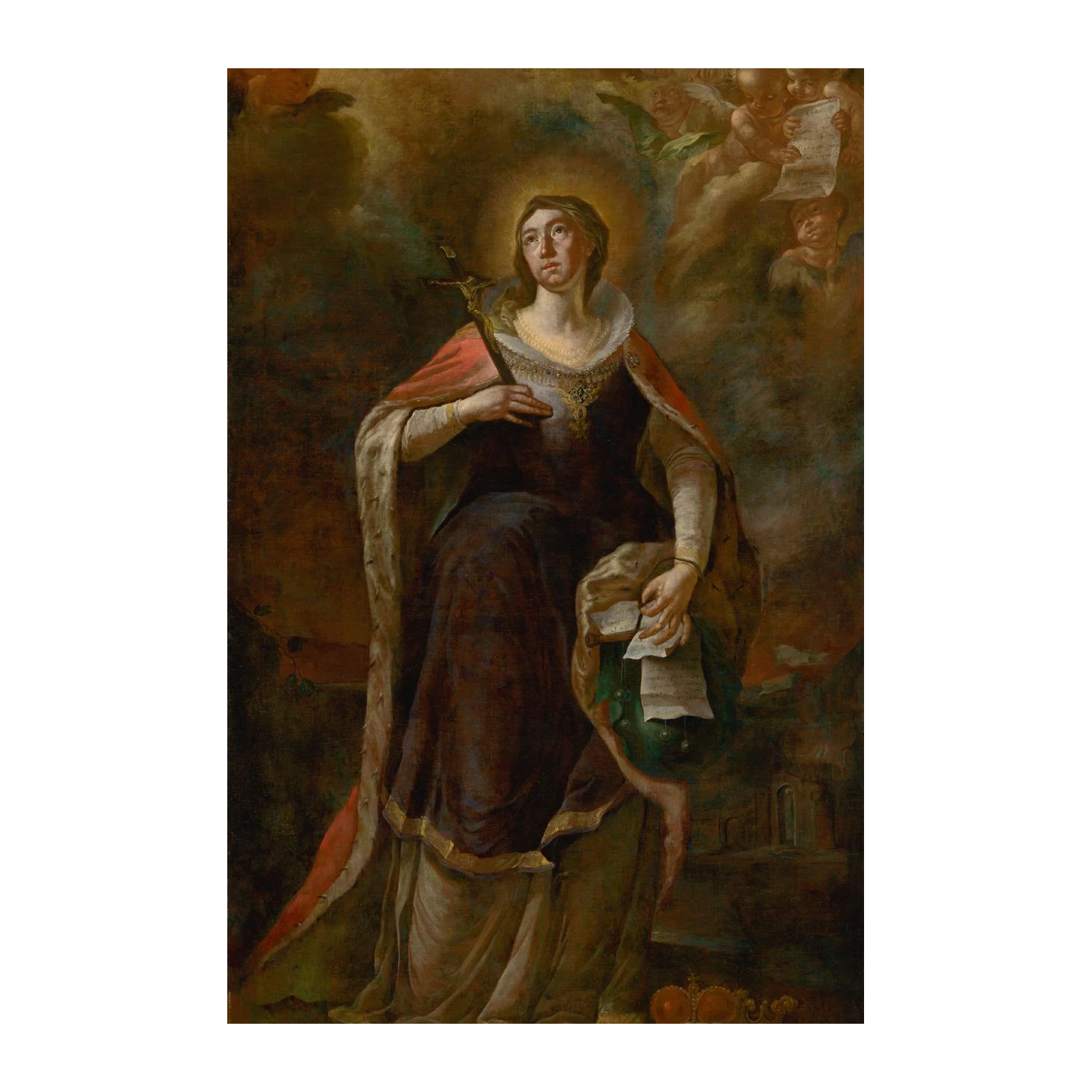 Baroque Saint Art Wall Art