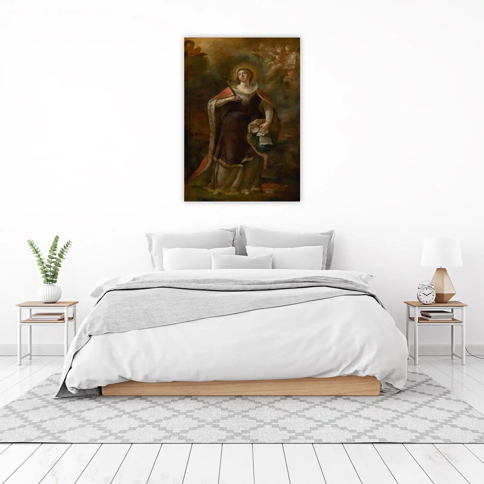 Baroque Saint Art Wall Art