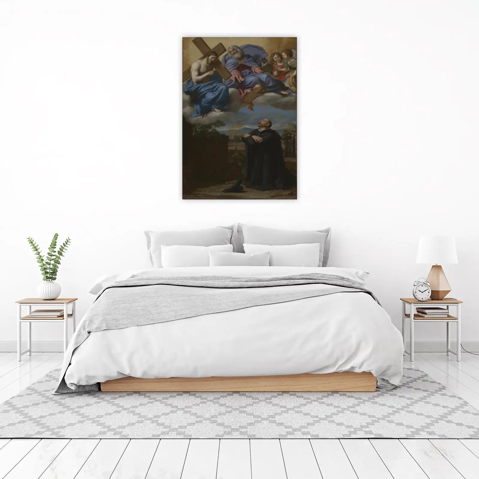 Saint Ignatius Vision Religious Wall Art