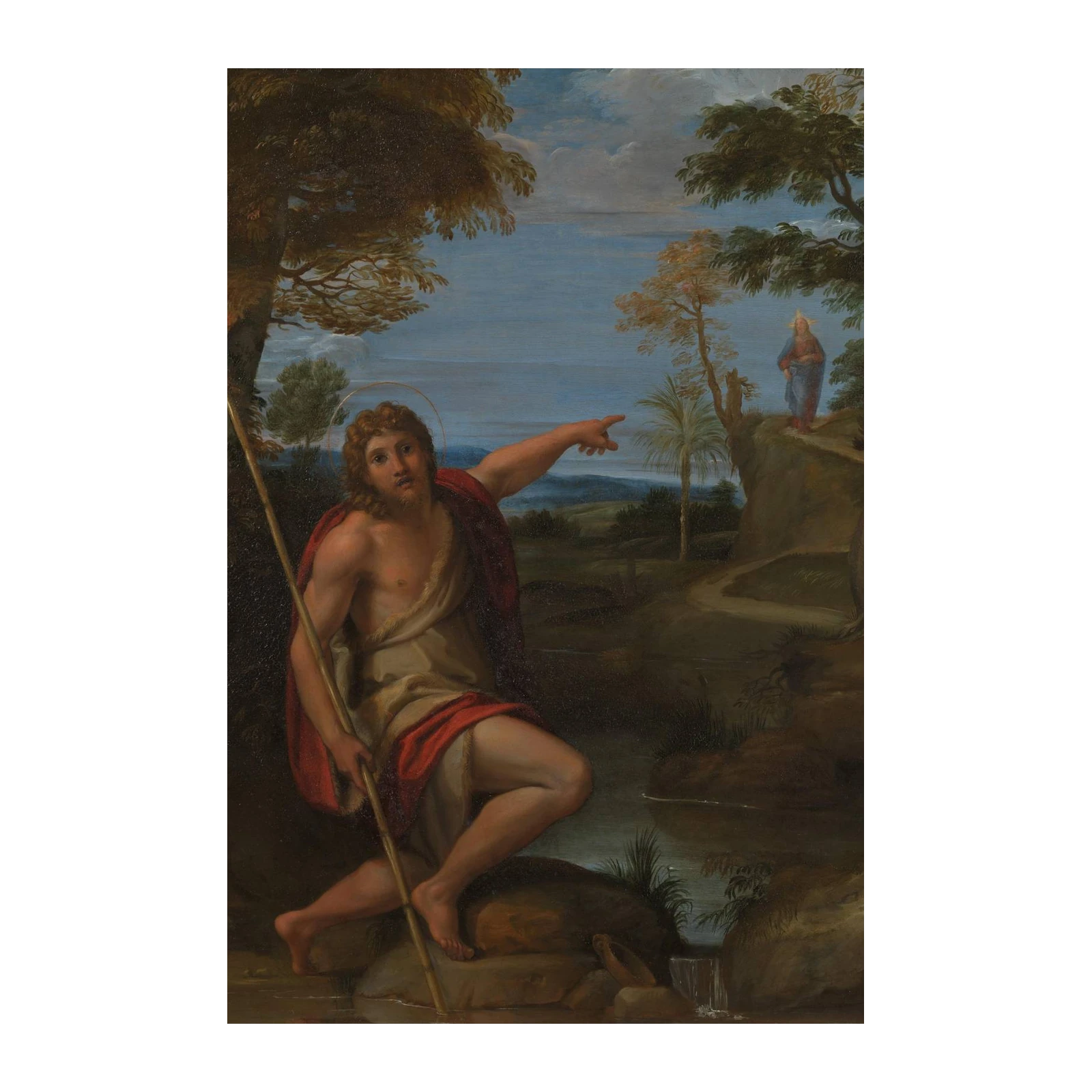 St John the Baptist Landscape Wall Art