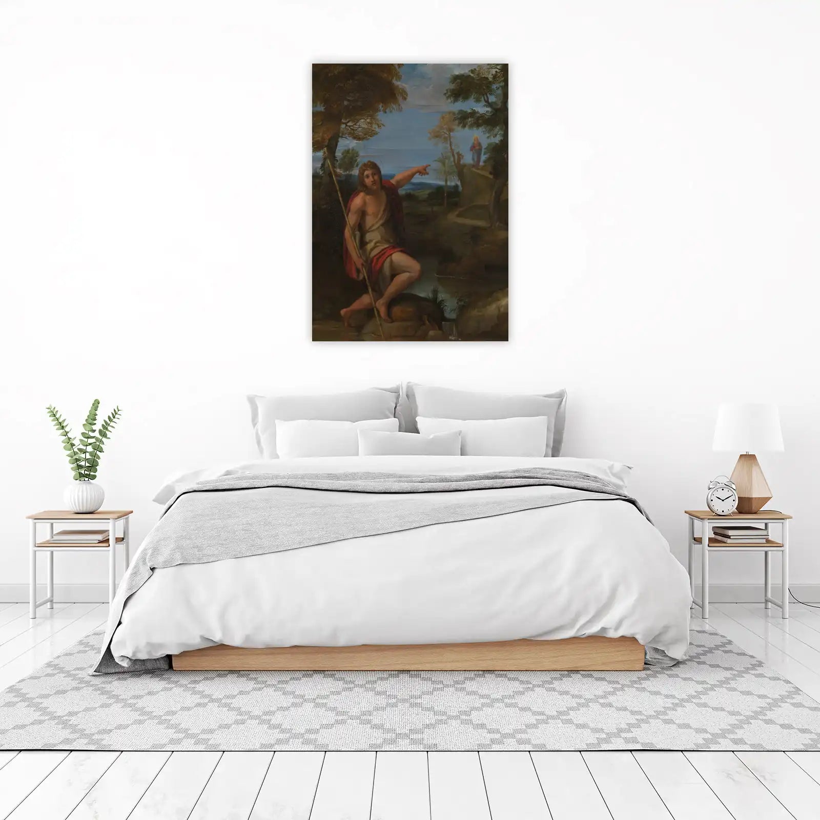 St John the Baptist Landscape Wall Art