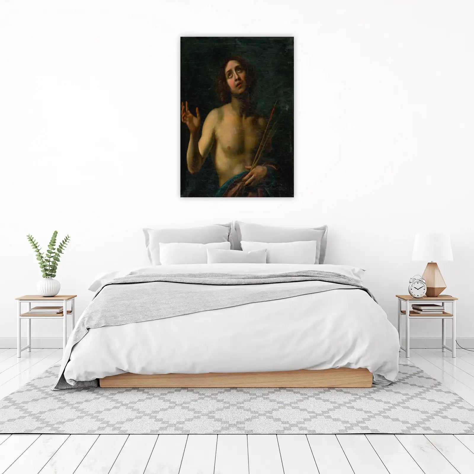 Spiritual Serenity: St. Sebastian Wall Art