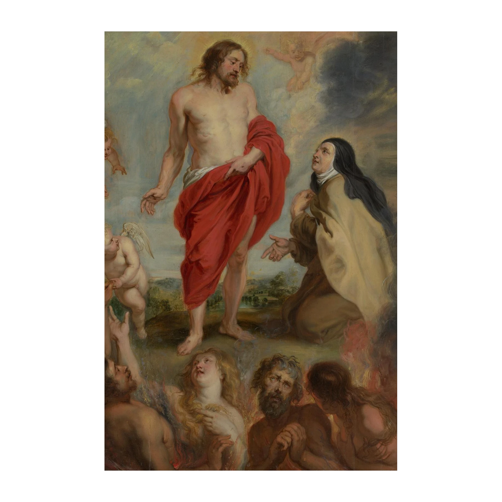 Resurrection of Christ Religious Art Wall Art