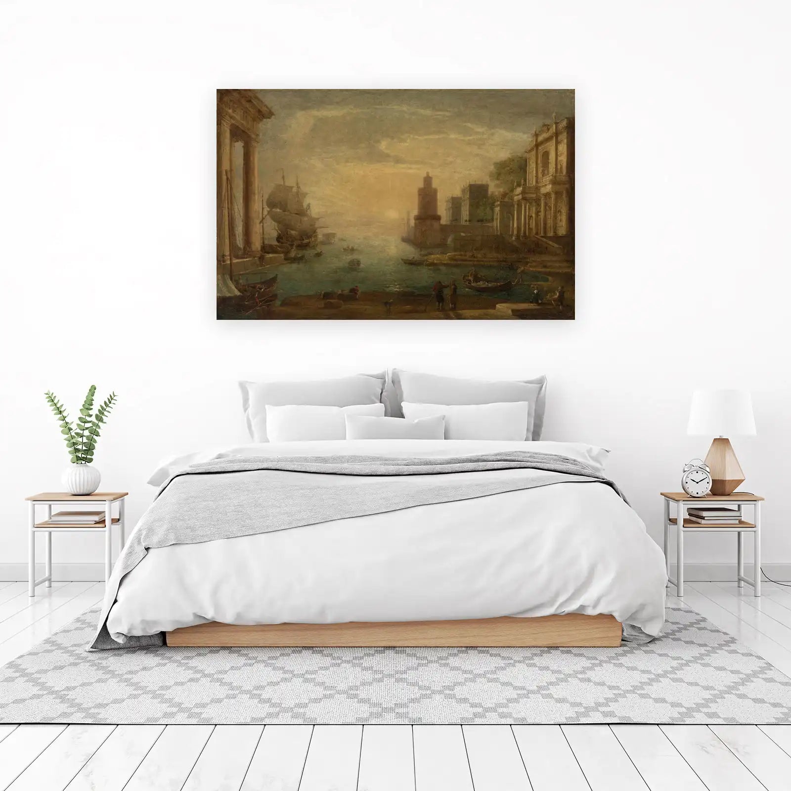 Seaport Grandeur Historical Wall Art