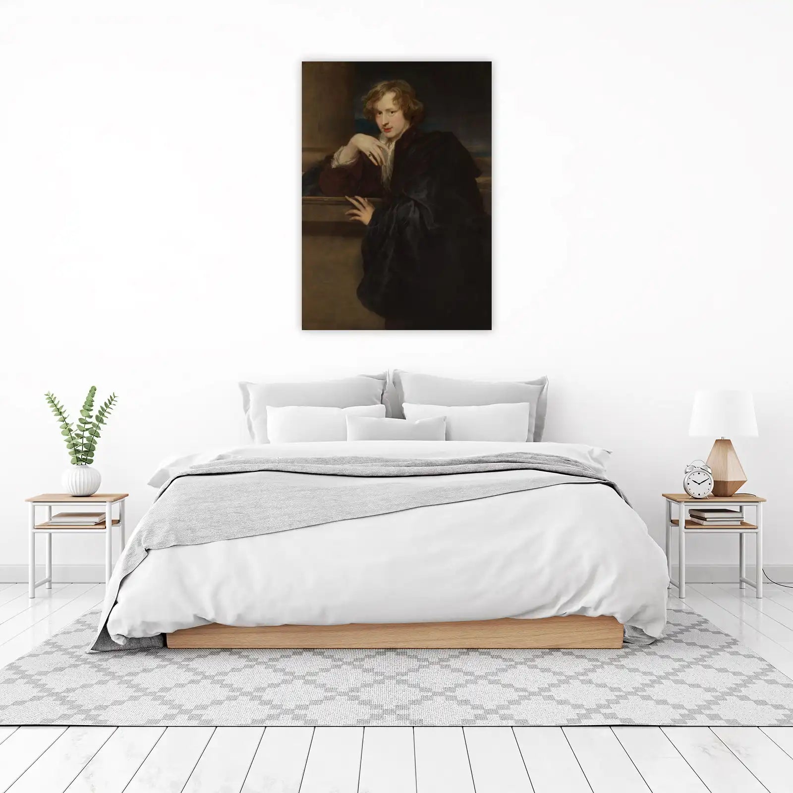 Baroque Portrait Young Man Wall Art