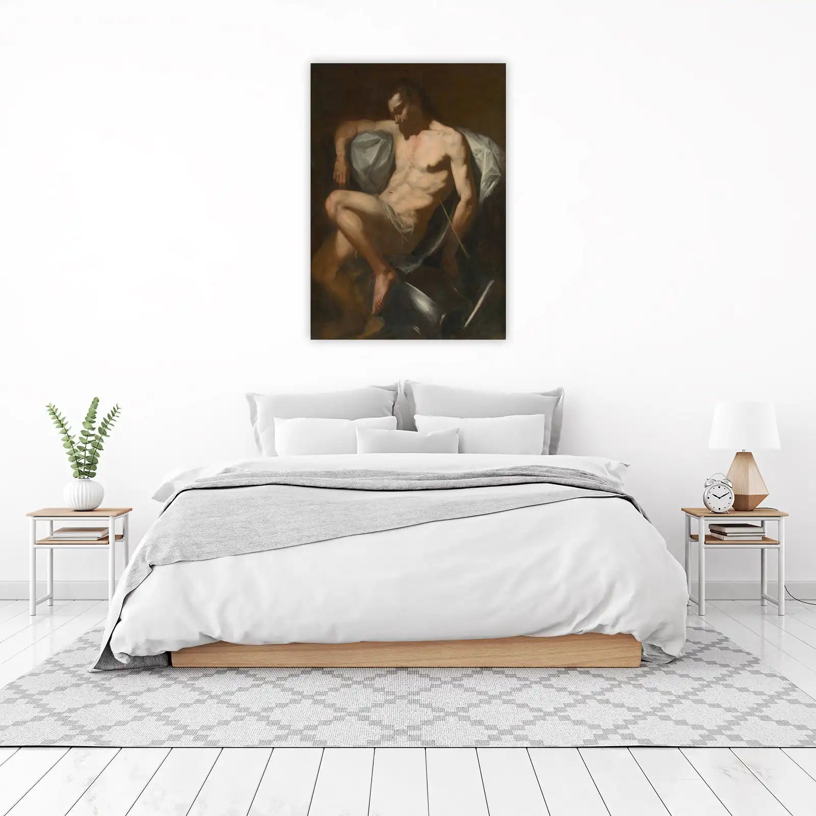 Mythological Figure with Arrow Wall Art