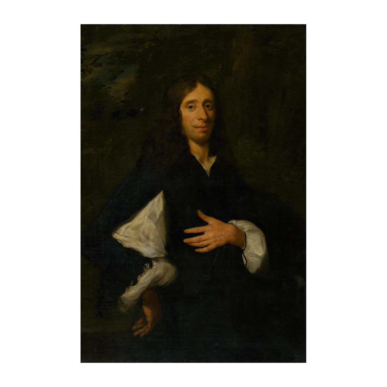 Classic Portrait of a Gentleman Wall Art