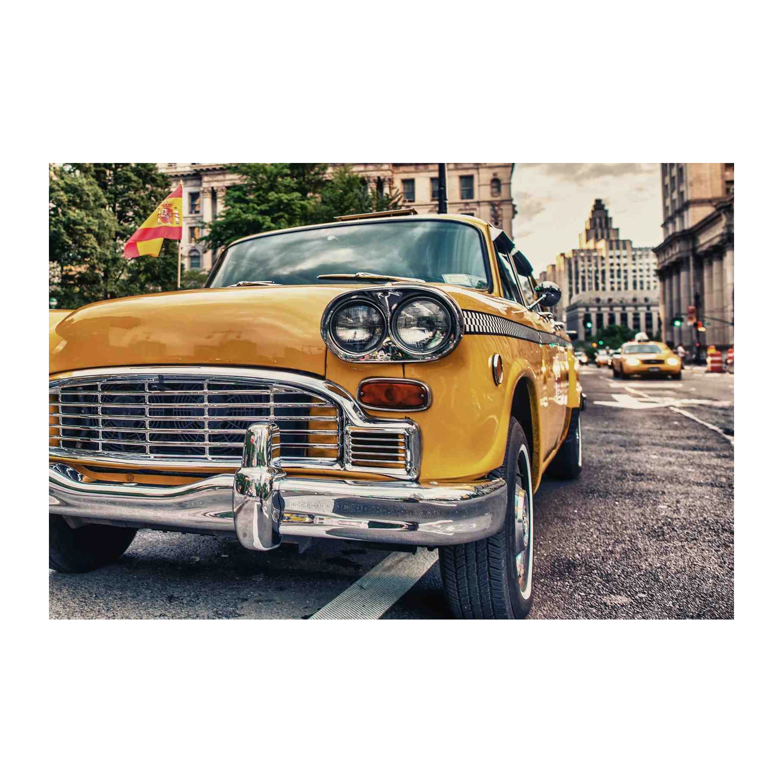 Iconic Yellow Taxi New York City Wall Art