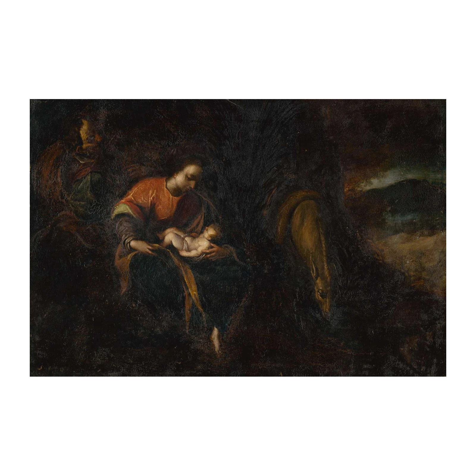 Sacred Embrace Madonna and Child Wall Art