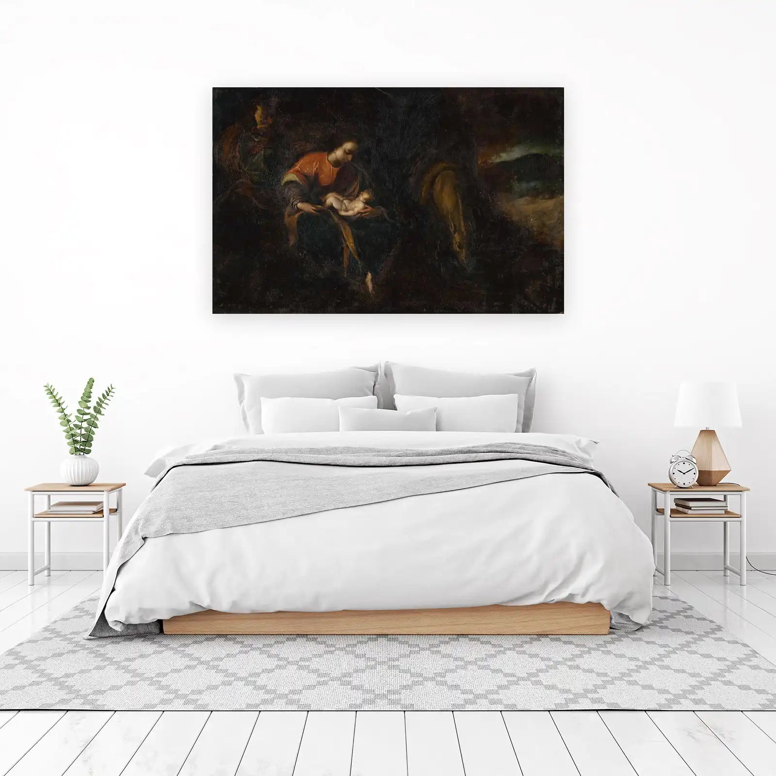 Sacred Embrace Madonna and Child Wall Art