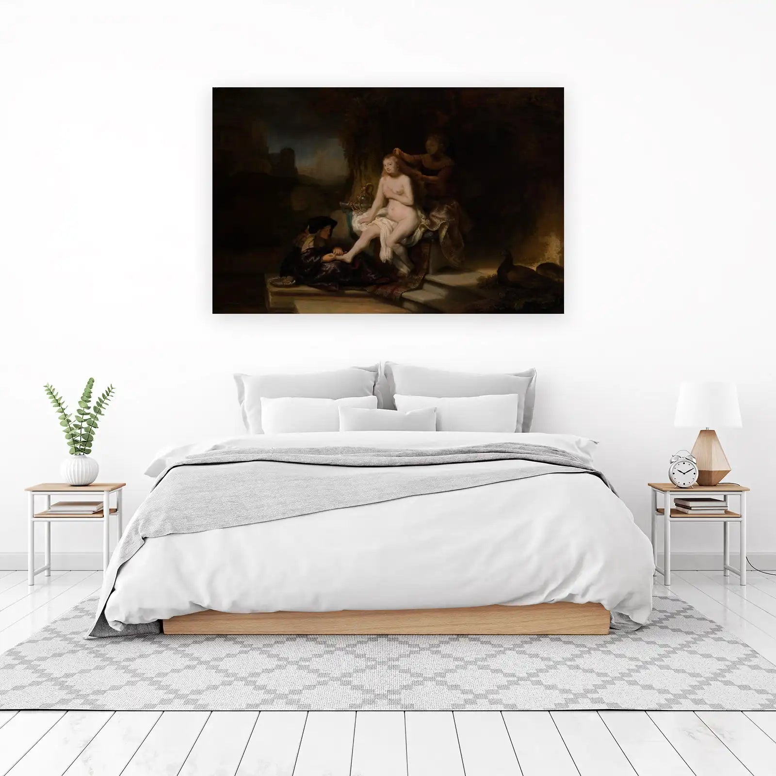 Rembrandt's Bathsheba with King David Wall Art