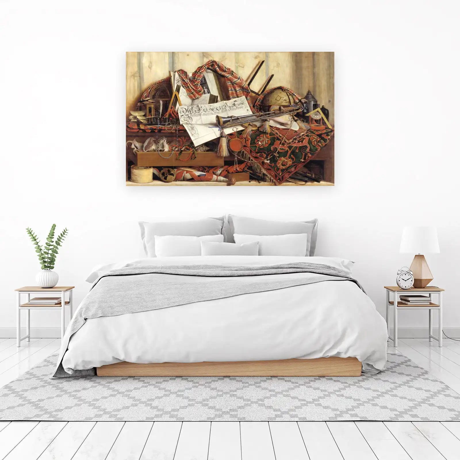 Vanitas Still Life Trumpet Wall Art