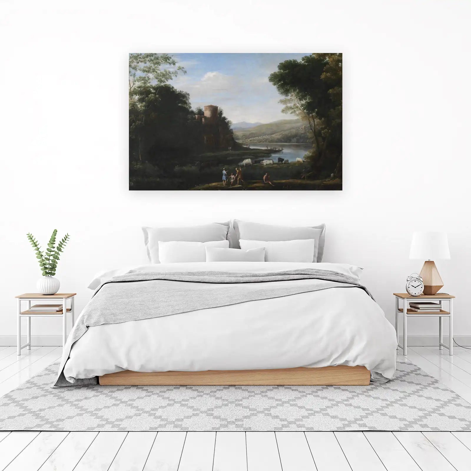 Classical Landscape with Ruins Wall Art
