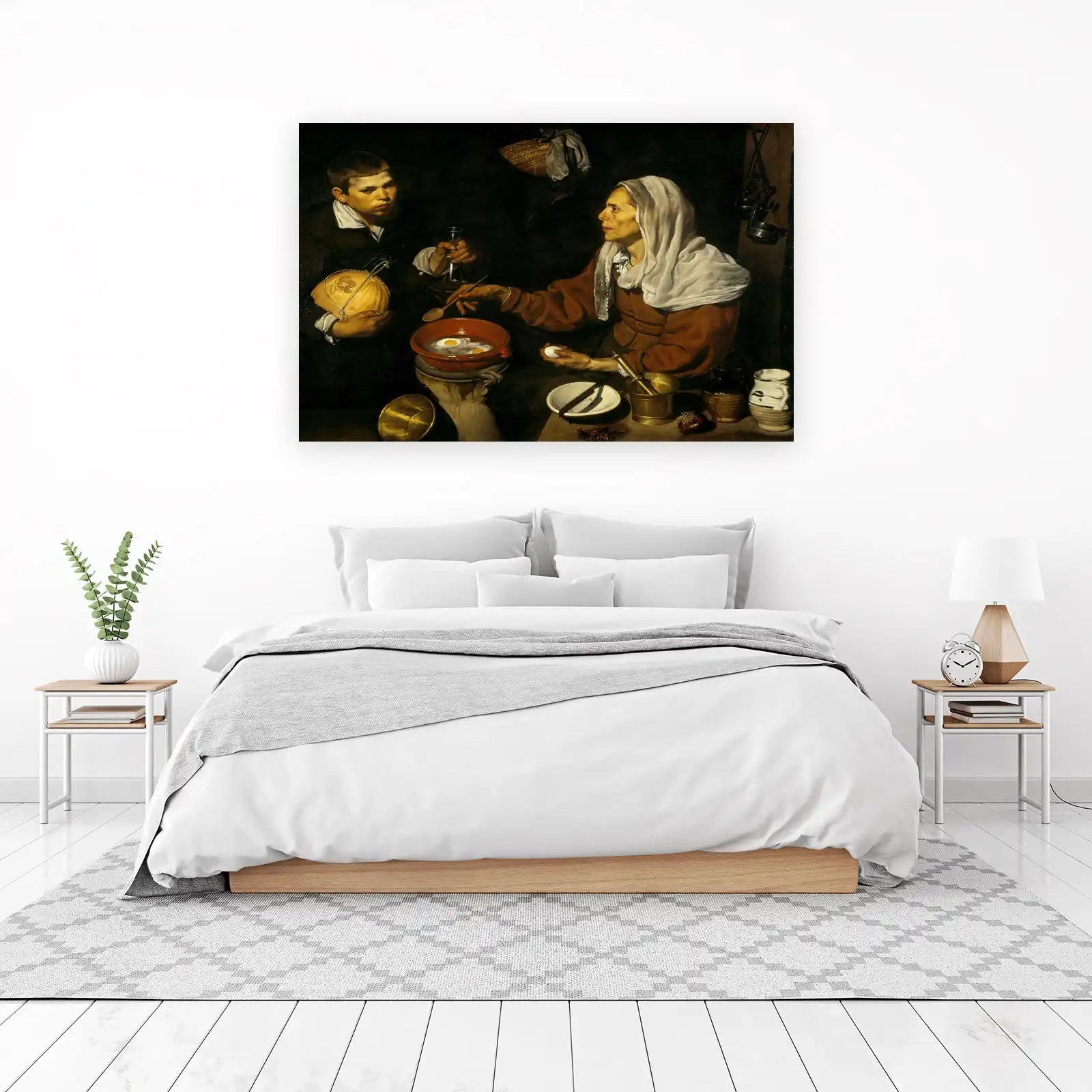 Old Masters Kitchen Scene Wall Art