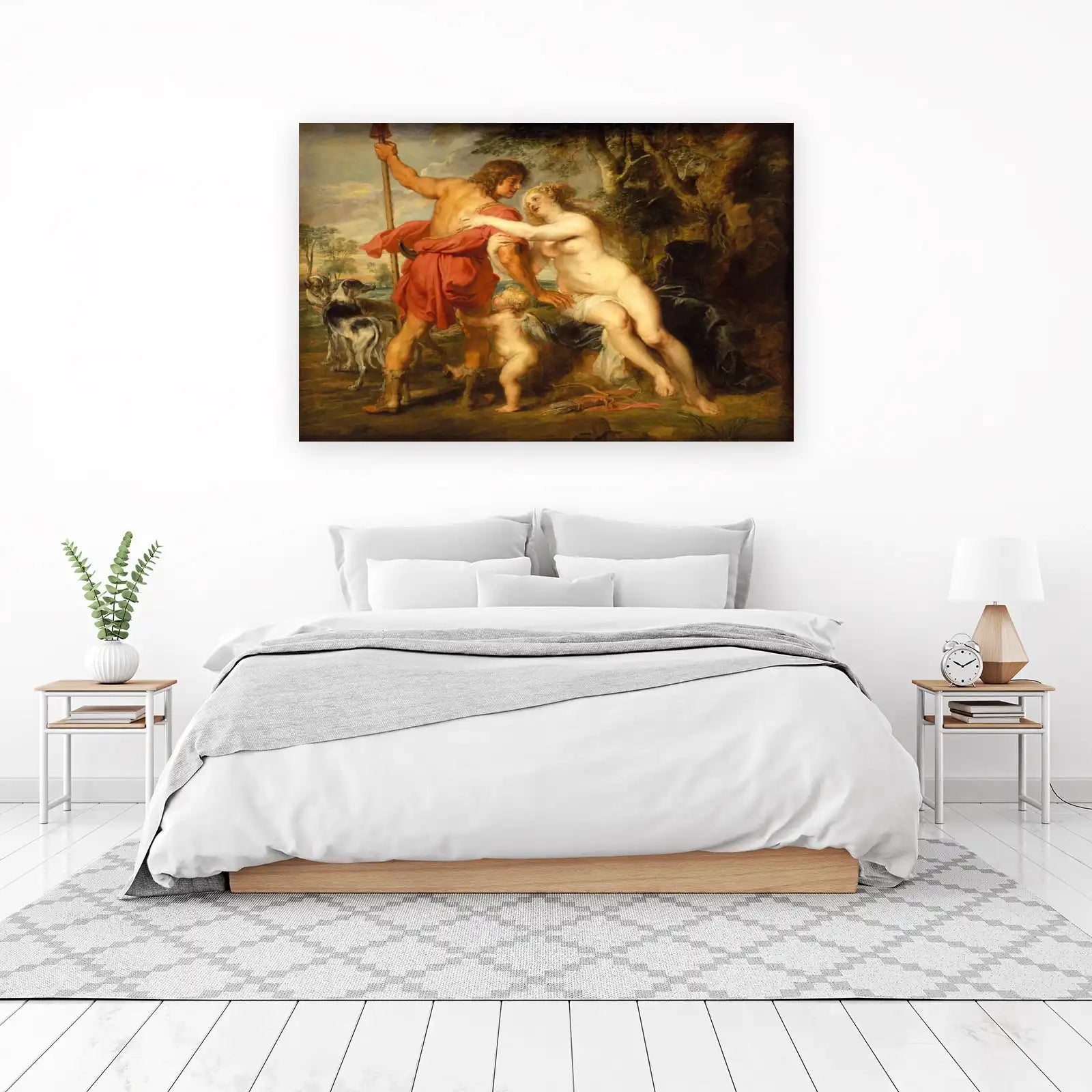 Venus and Adonis Renaissance Wall Art