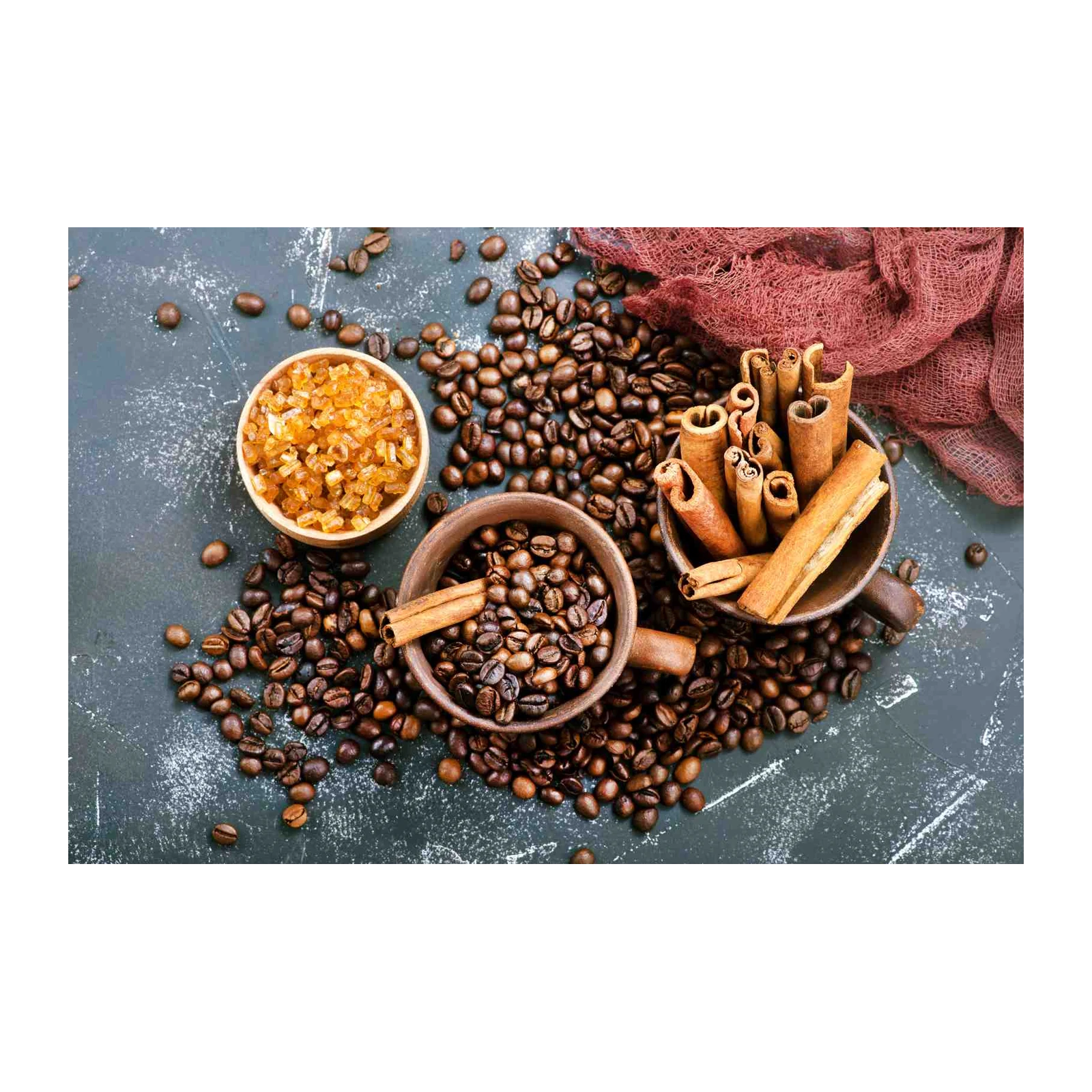 Aromatic Coffee & Cinnamon Wall Art