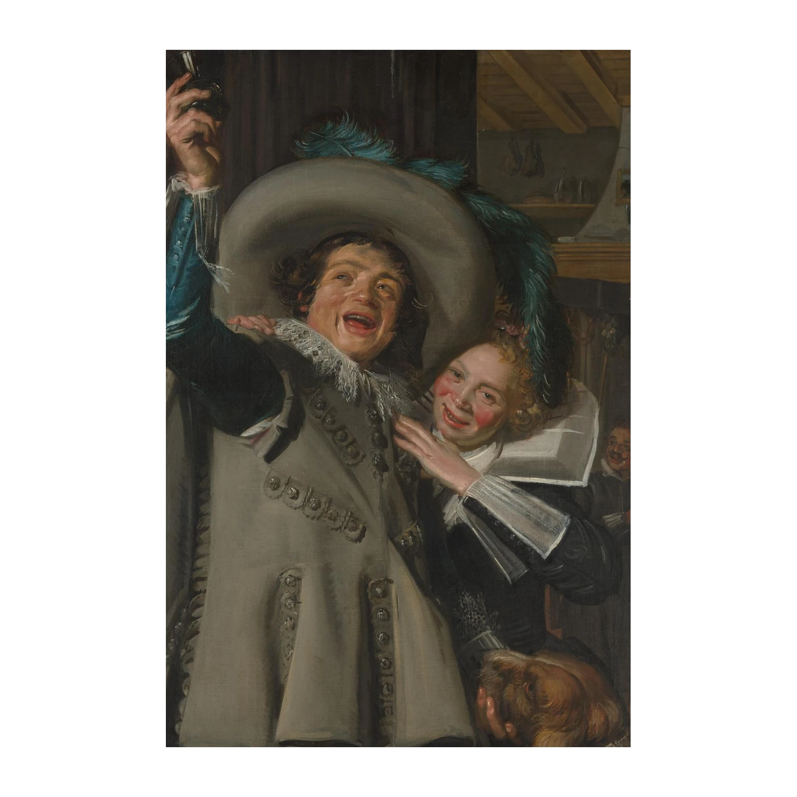 Joyful Revelers Dutch Masters Wall Art