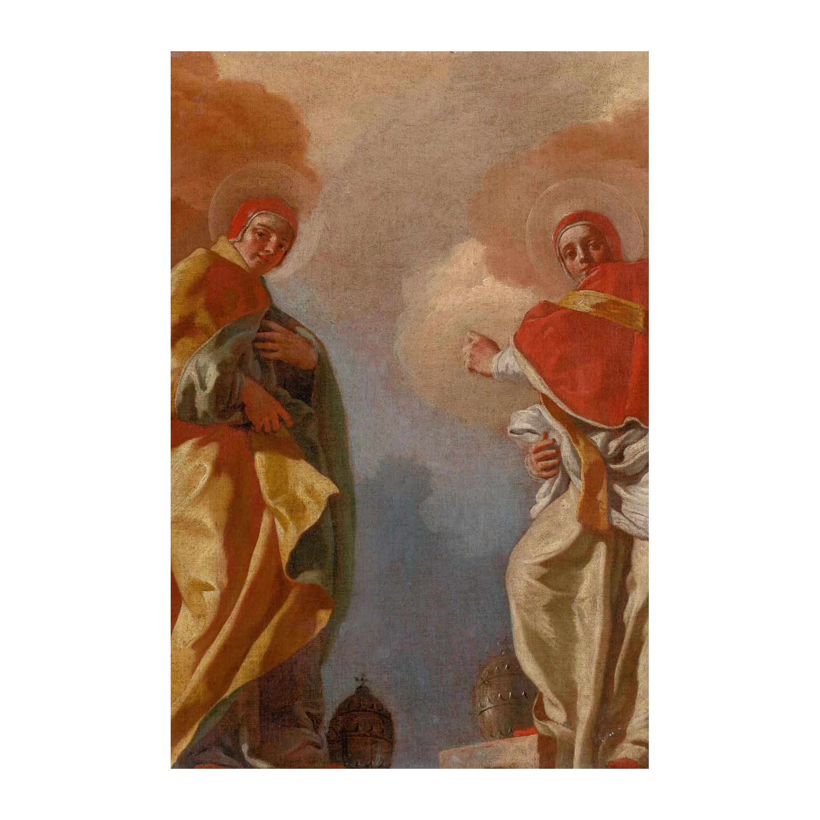 Baroque Saints Celestial Aura Wall Art