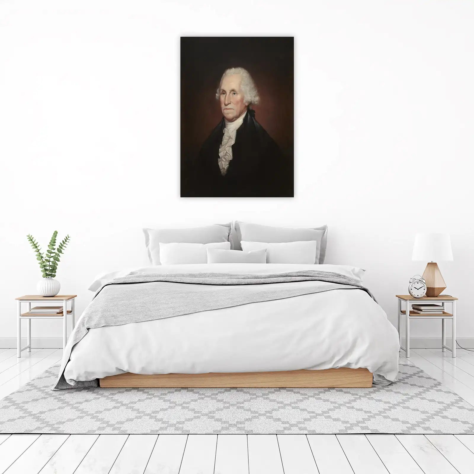 Iconic George Washington Portrait Wall Art
