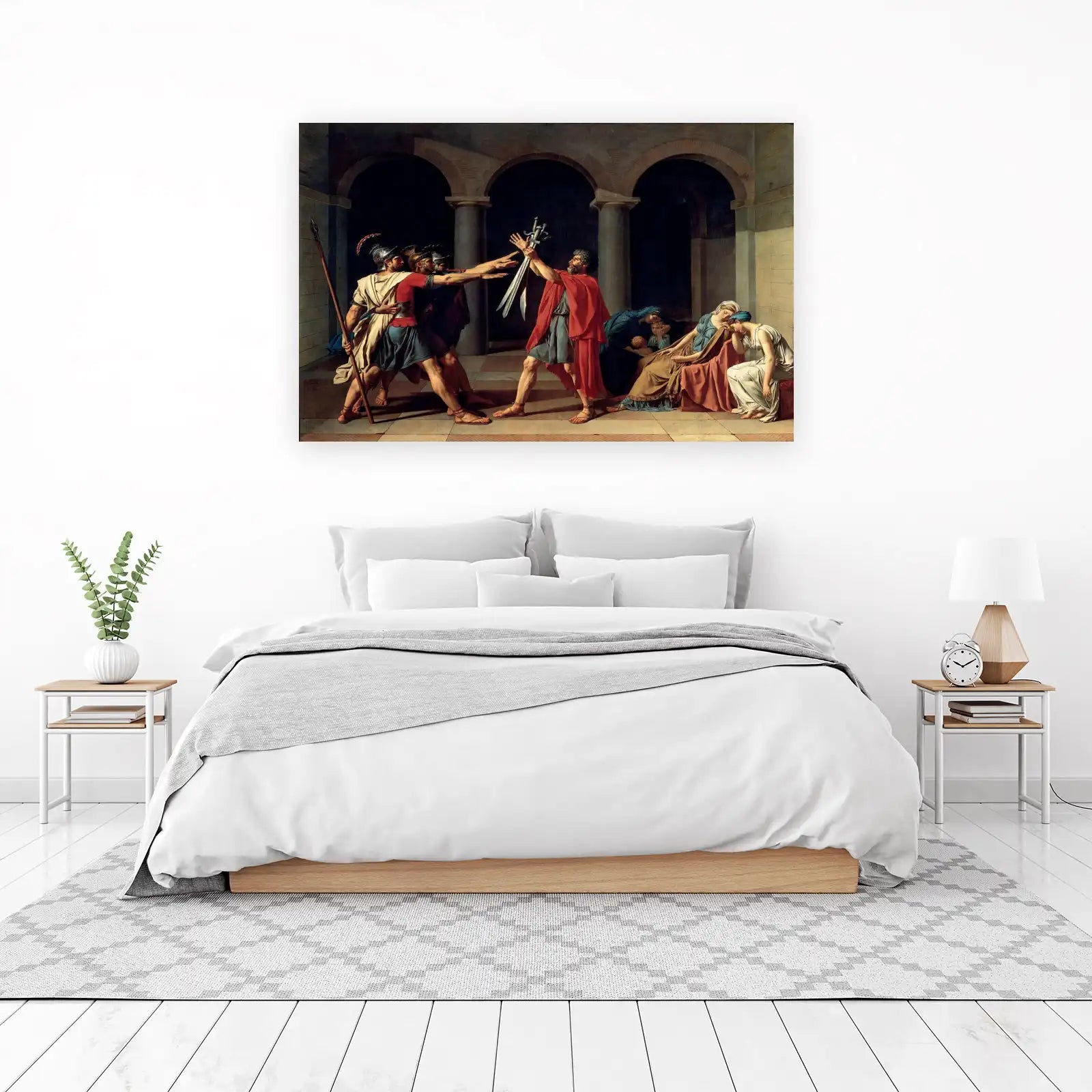 Oath of the Horatii Wall Art