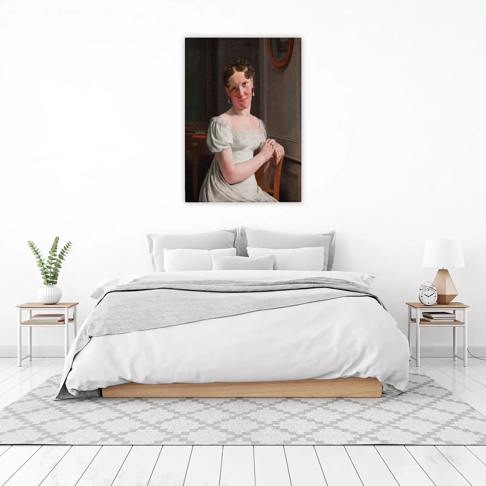 Elegant Regency Portrait Wall Art