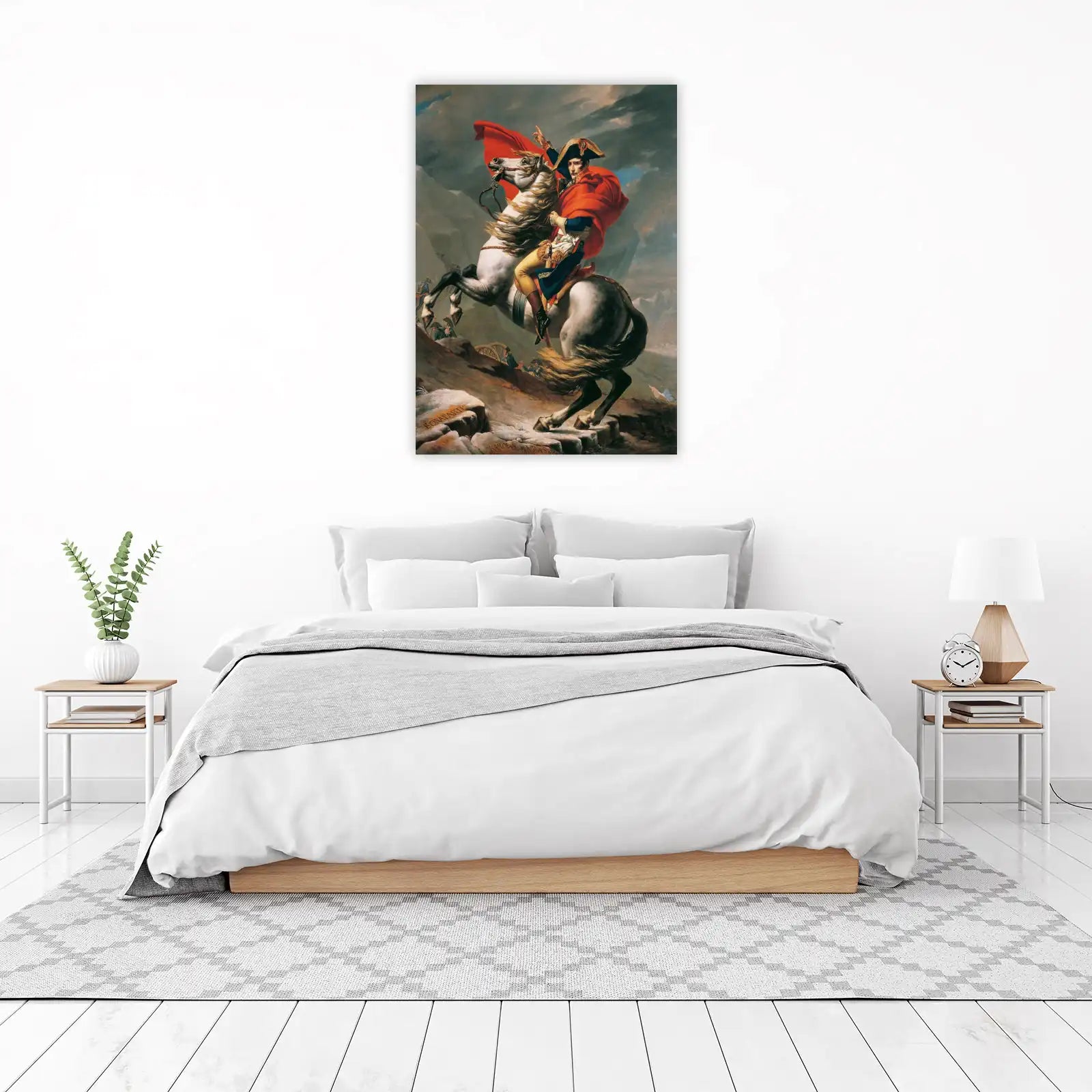 Napoleon Crossing the Alps Wall Art