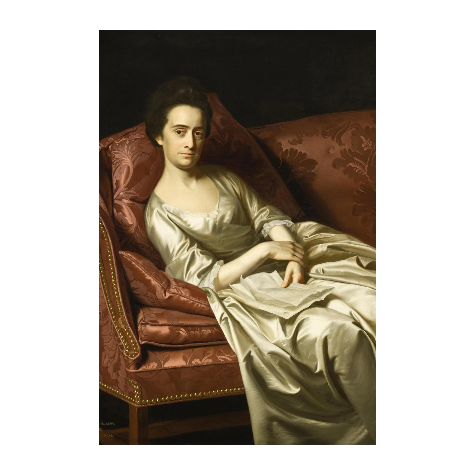 Elegant Lady Portrait Wall Art