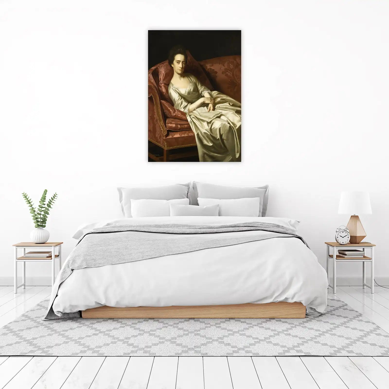 Elegant Lady Portrait Wall Art