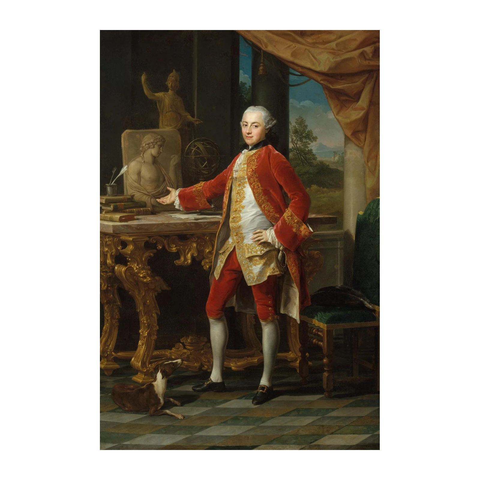 18th Century Gentleman Portrait Wall Art
