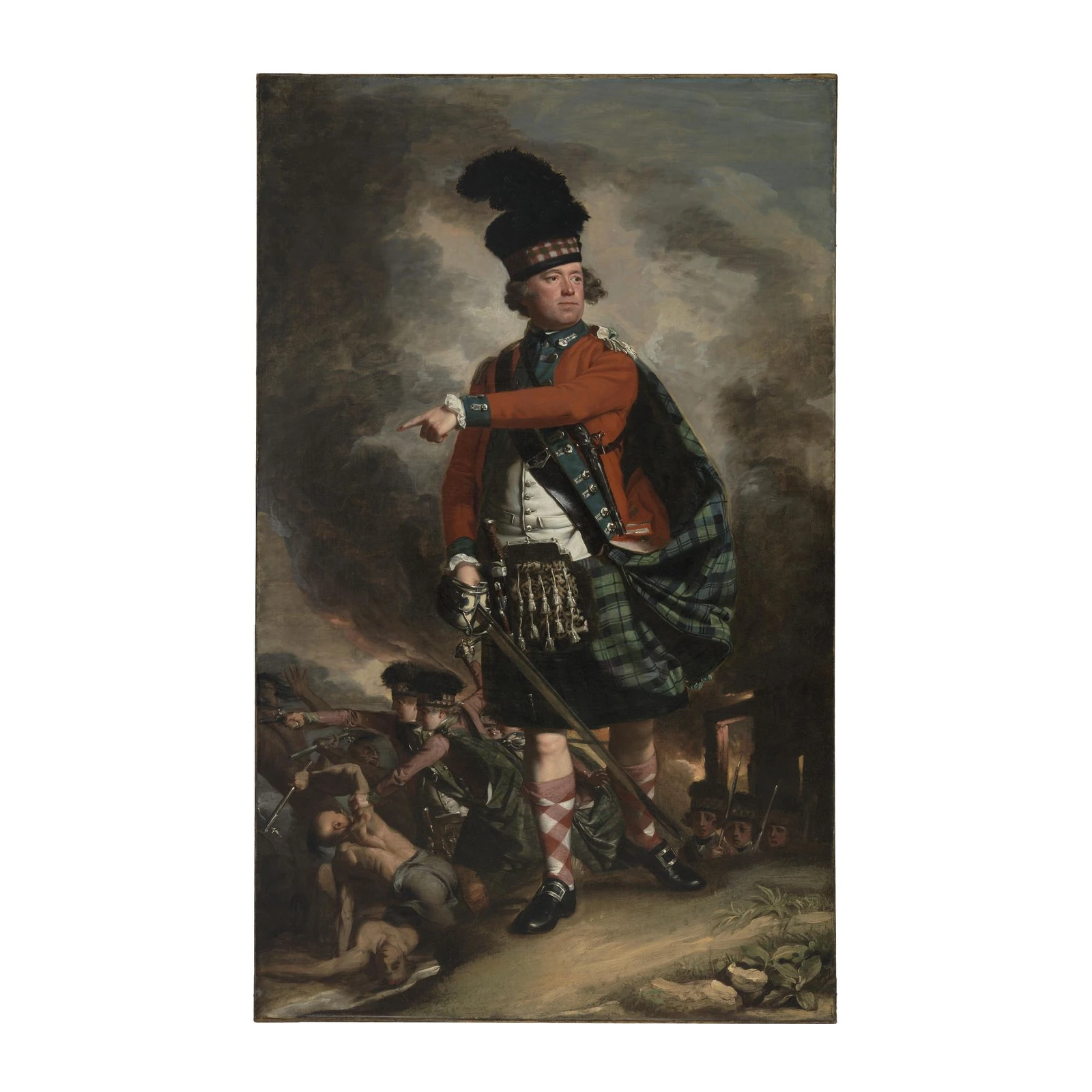 Victorian Highlander Portrait Wall Art