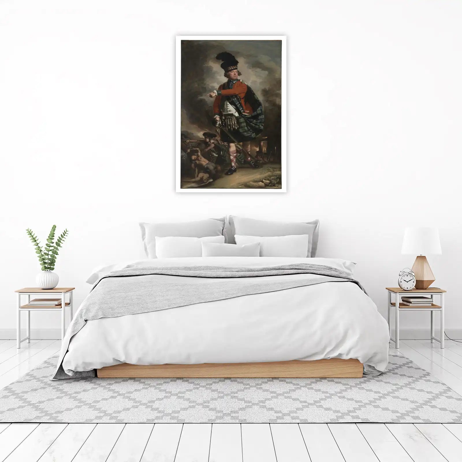 Victorian Highlander Portrait Wall Art