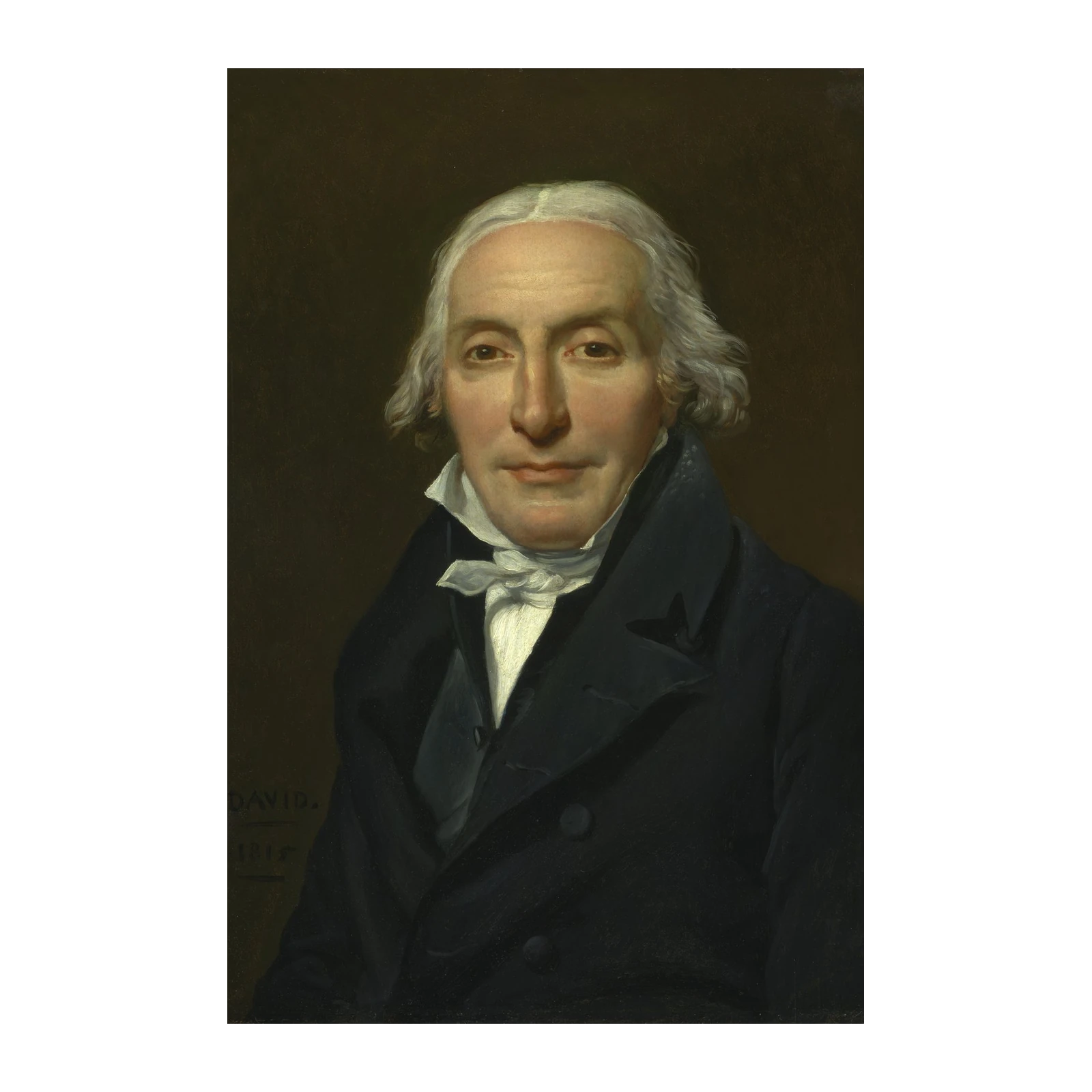 Distinguished Gentleman Portrait Wall Art