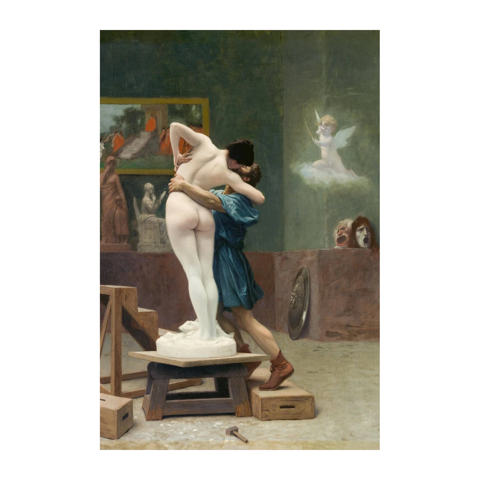The Pygmalion Effect: Romantic Art Wall Art