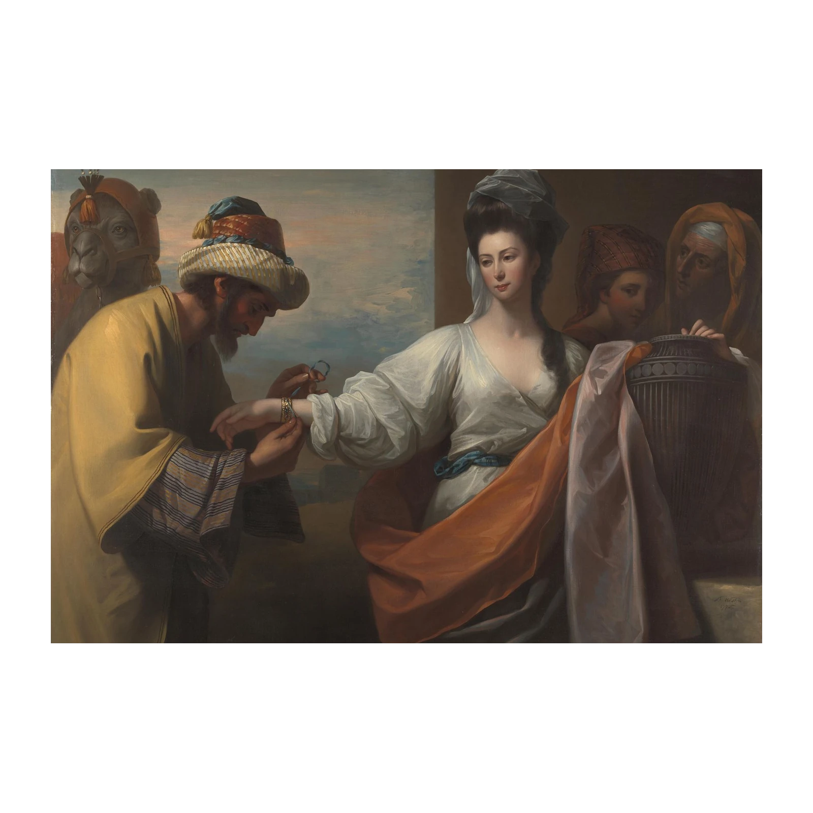 Elegant Storytelling Masterpiece Wall Art