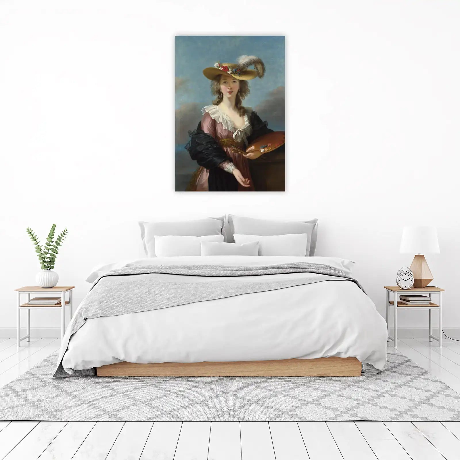Elegant Artist Portrait Wall Art