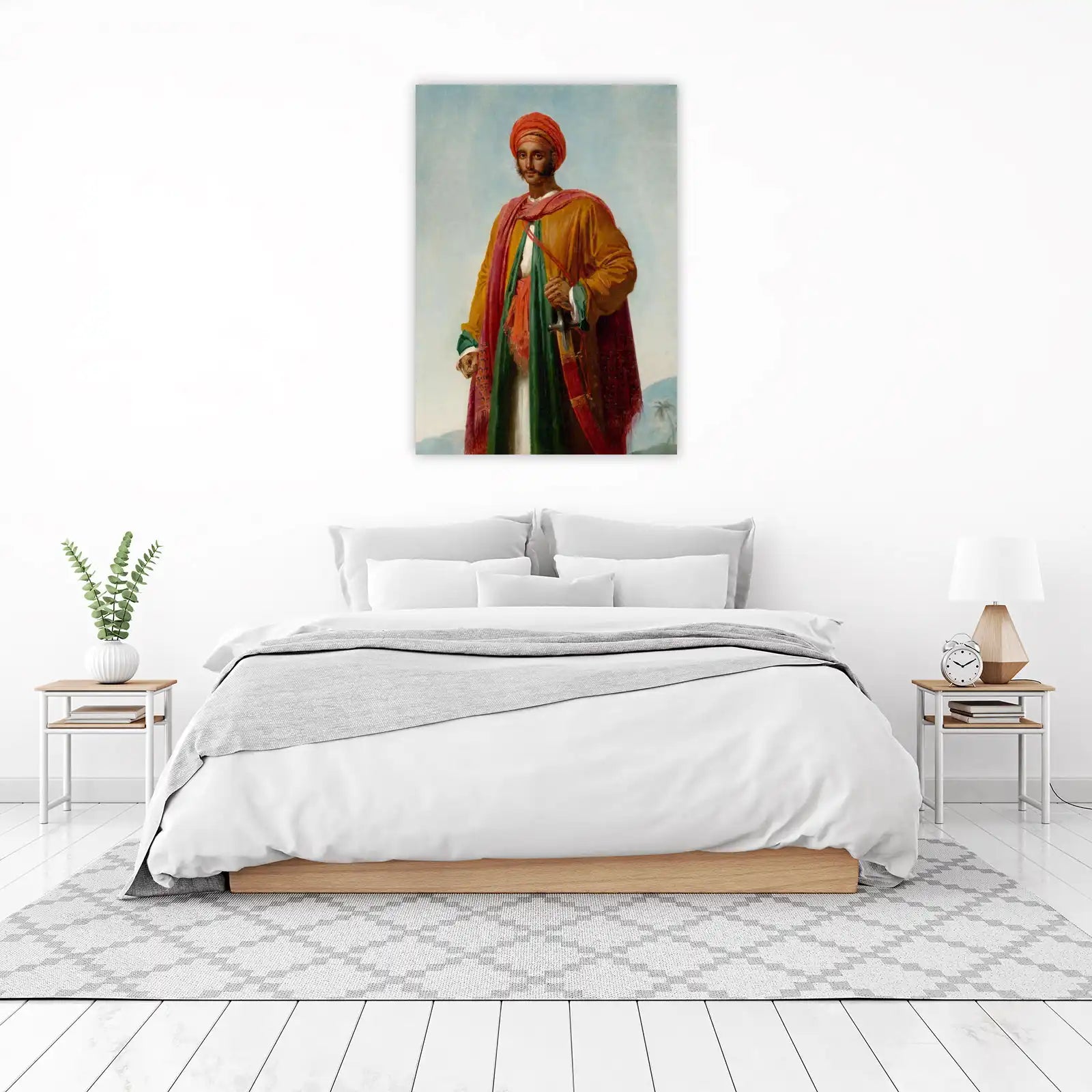 Oriental Gentleman Portrait Wall Art