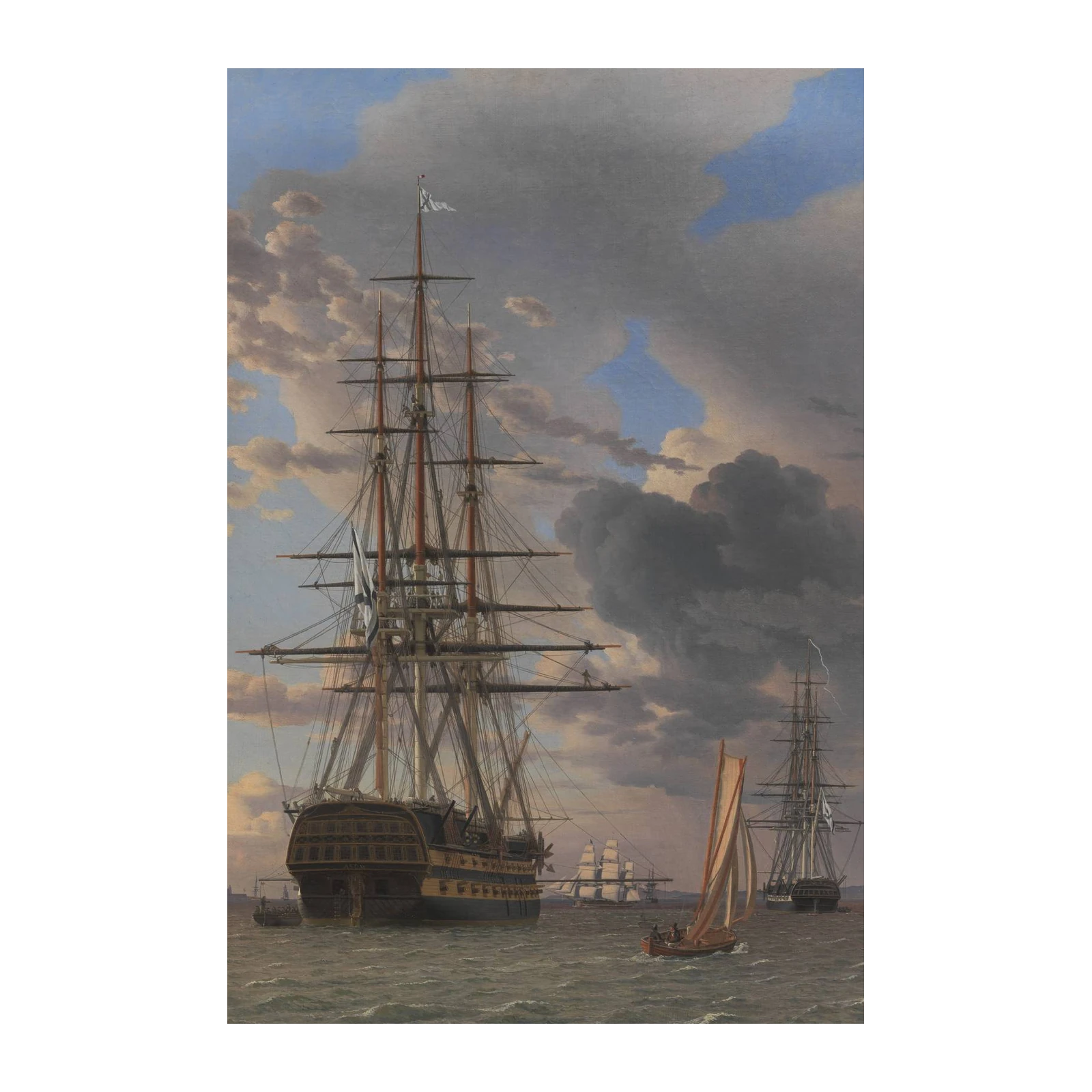 Majestic Galleon Seascape Maritime Wall Art