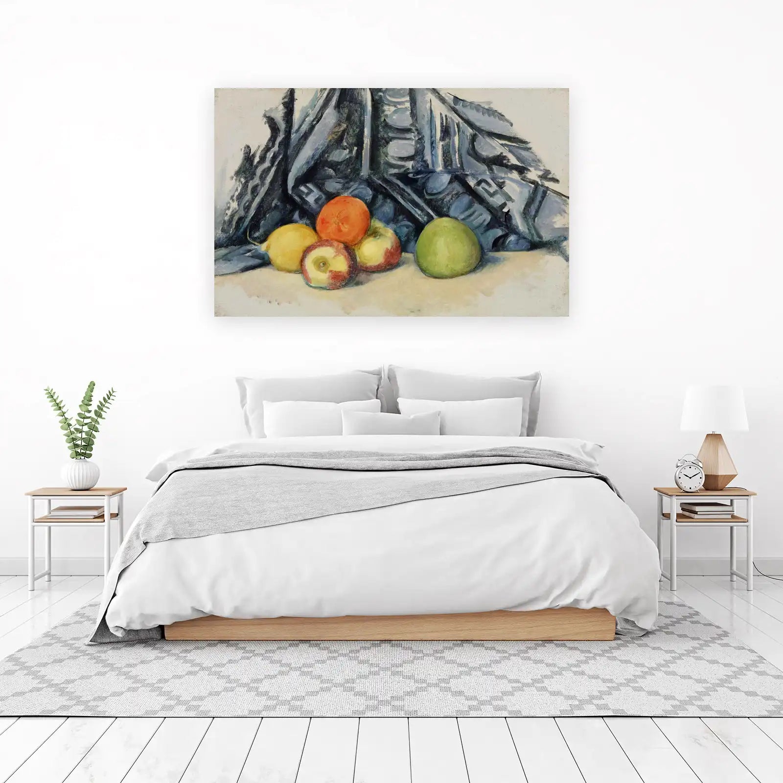 Vibrant Fruit Still Life Oil Painting Wall Art
