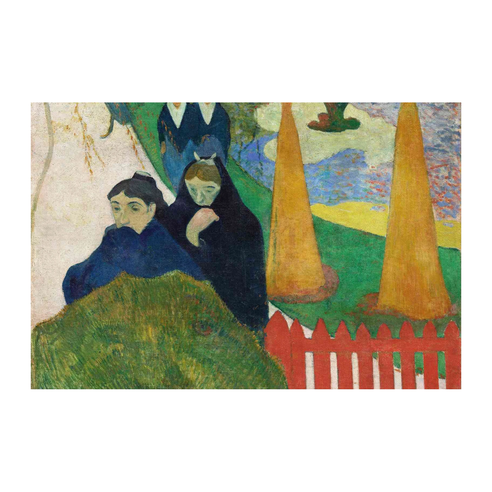 Post-Impressionist Figures Garden Wall Art